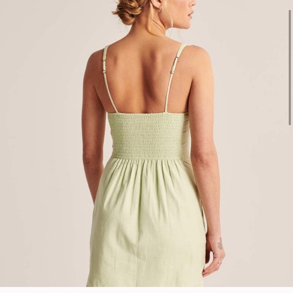 BROWN Abercrombie and Finch Wide Strap Mini Dress - Picture 4 of 14